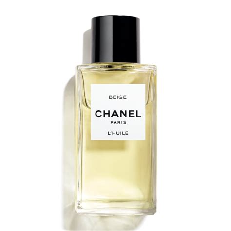 huile corps beige de Chanel